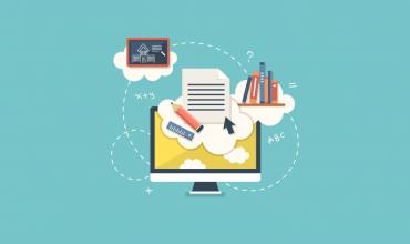 distance learning graphic 