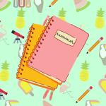 summer planner illustration